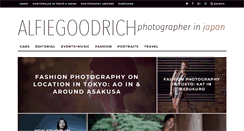 Desktop Screenshot of alfiegoodrich.com